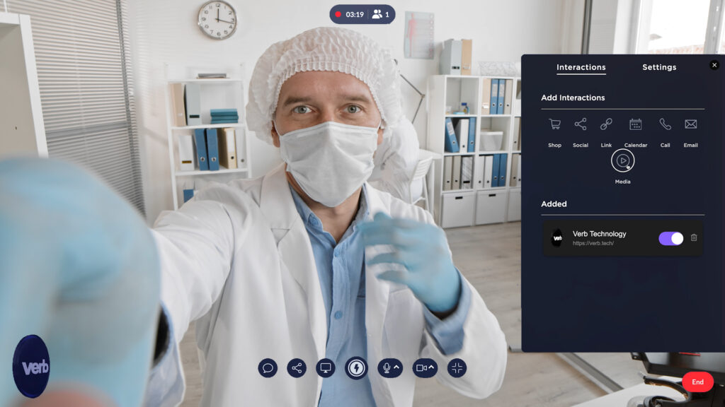 Verb Teams LIVE Integration Image