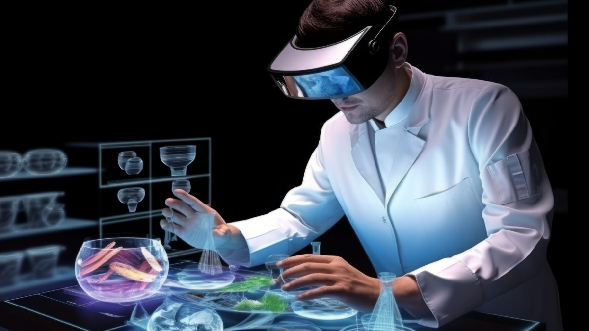 VR training for medical device