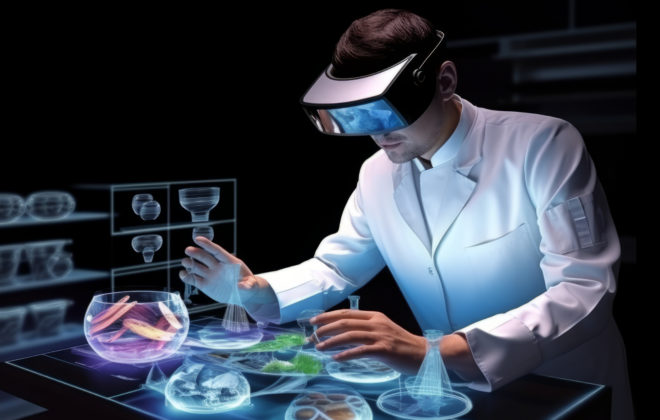 VR training for medical device